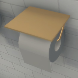 Toilet Paper Dispenser with Shelf 03