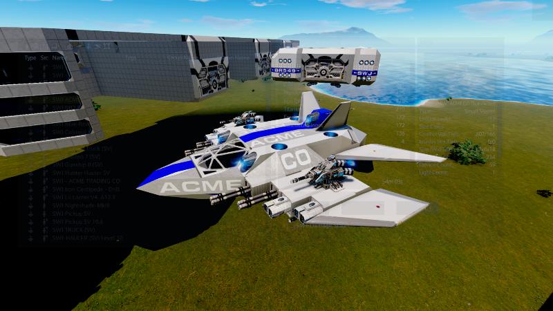 SWJ ACME TRADING COMPANY - Thunderbird Fighter / Scout SV