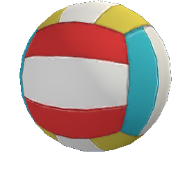 Colorful Volleyball Ball