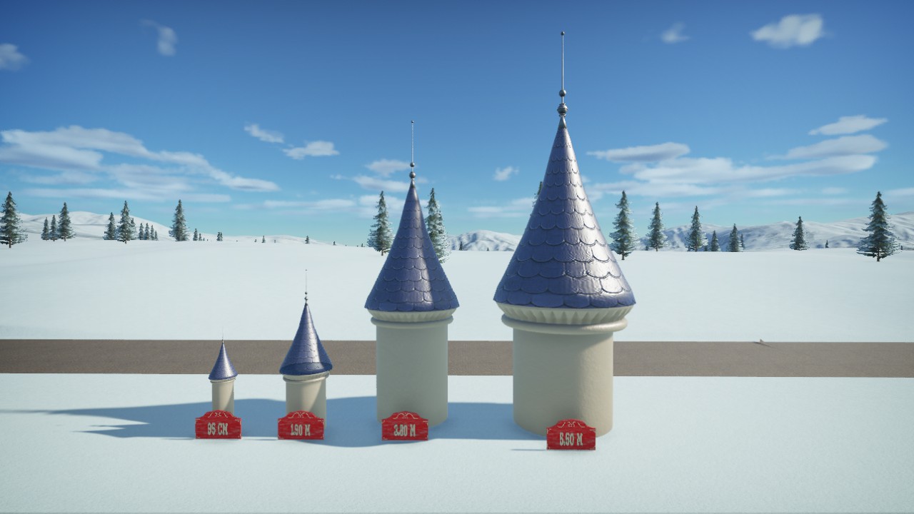CASTEL ROOF CORNER - 1.90 M