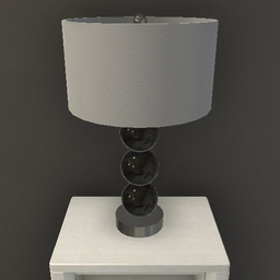 Black Ceramic Lamp