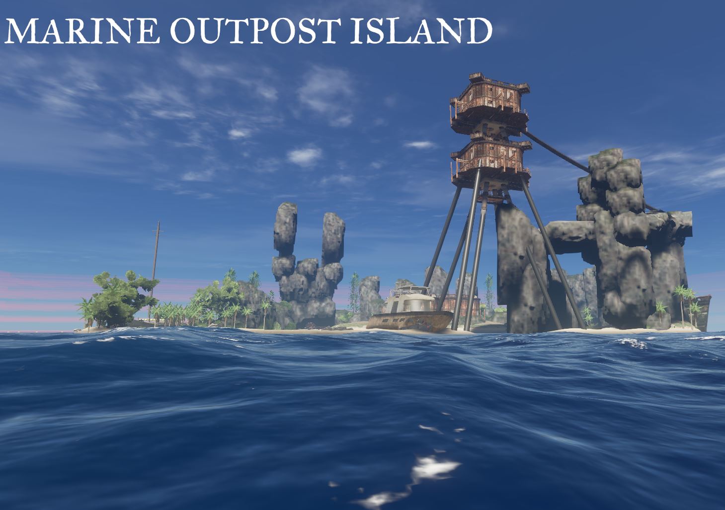 Marine outpost
