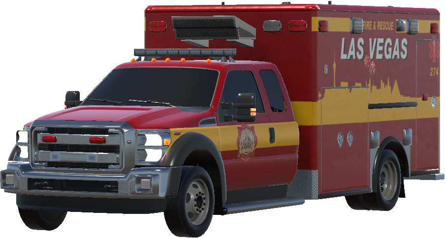 Las Vegas Fire Rescue Ambulance LVFR
