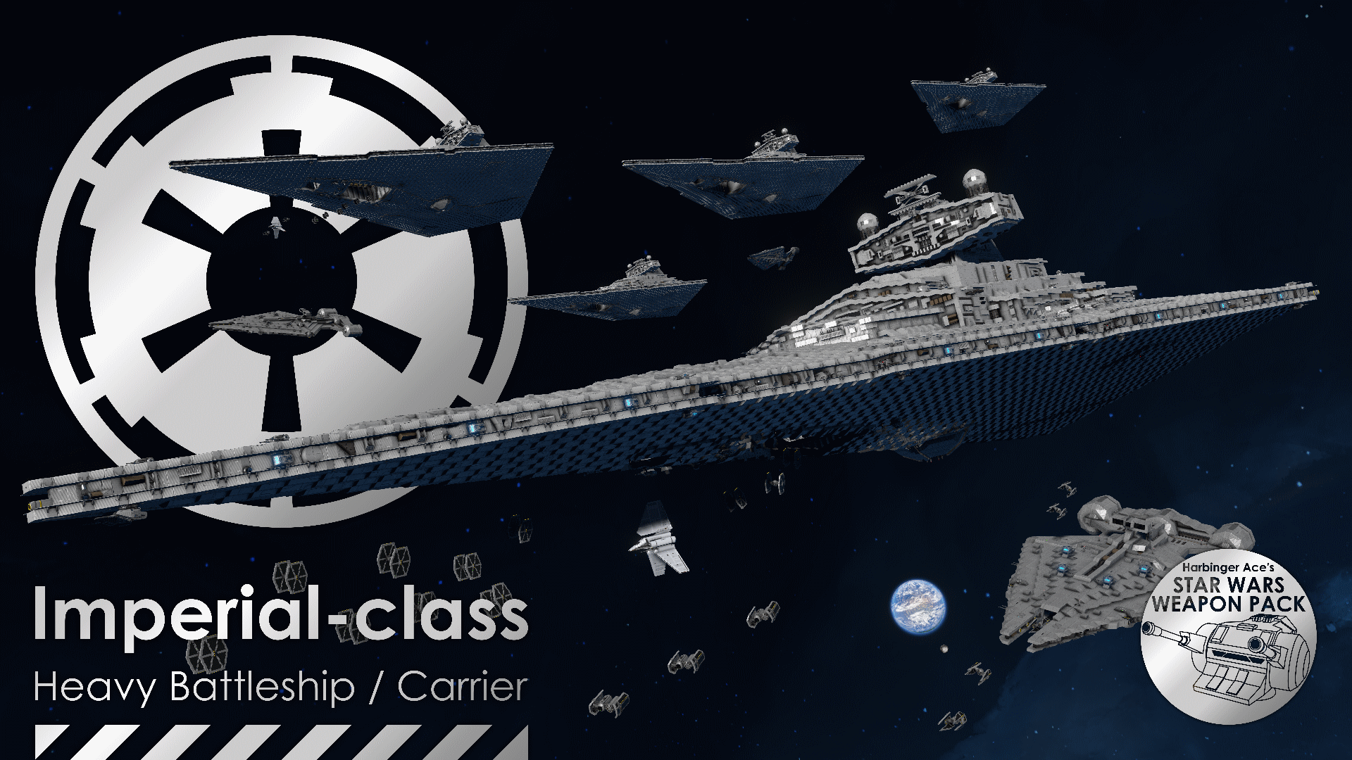 Imperial I-class Star Destroyer (2 Mods + DLC)
