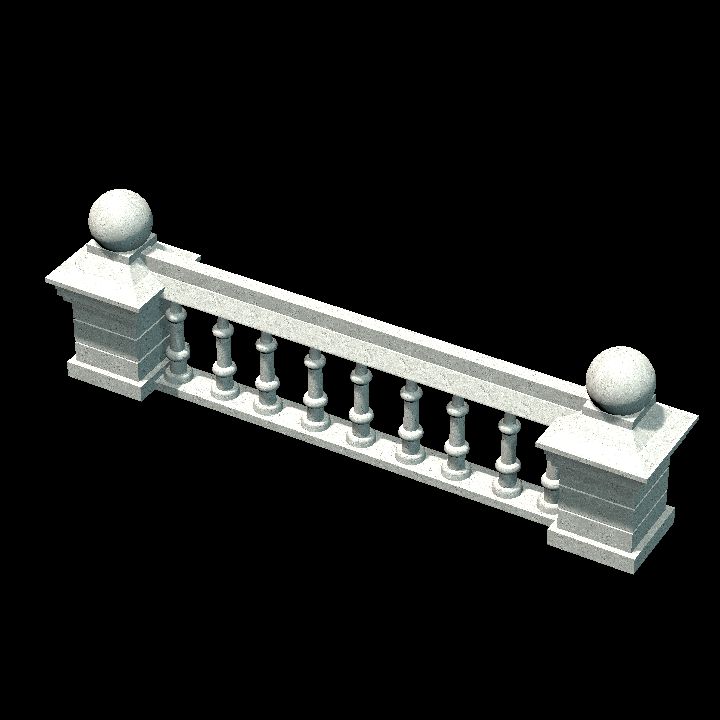 Architecture, Balustrade, Stone 2