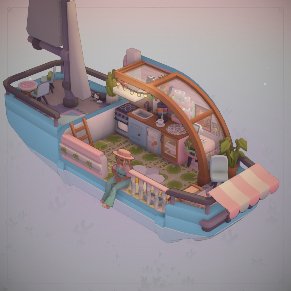 Pink Floating Cafe