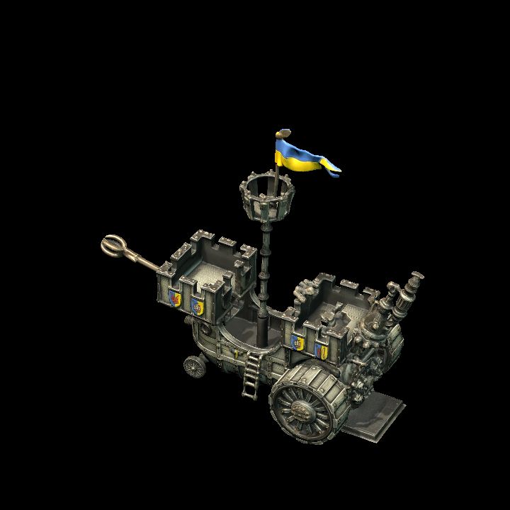 Land-Boat Siege engine.