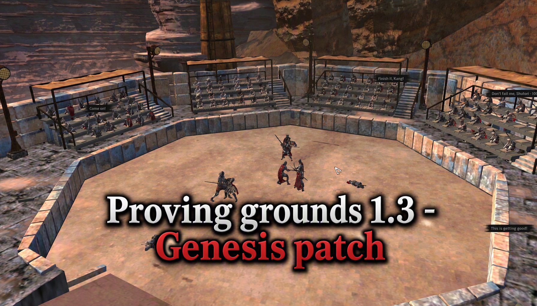 Proving Grounds 1.3 — Genesis Crash fix Patch