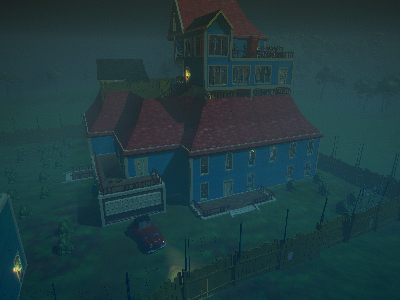Hello Neighbor pre-alpha fan mode
