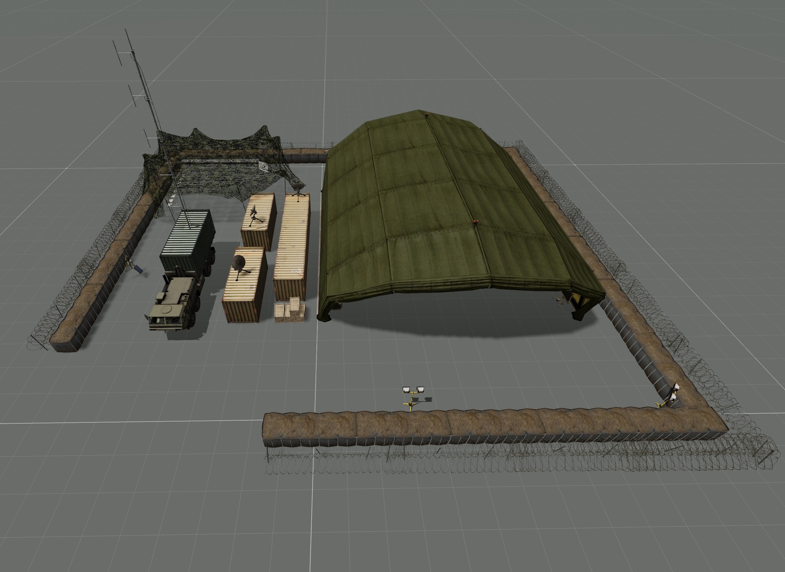 Field Command Tent