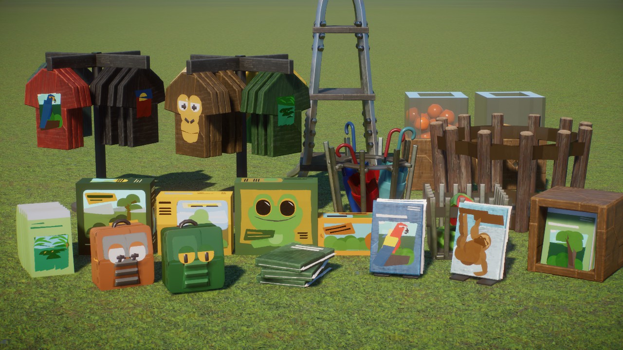 Rycie's Giftshop Decor for Tivoli Zoo