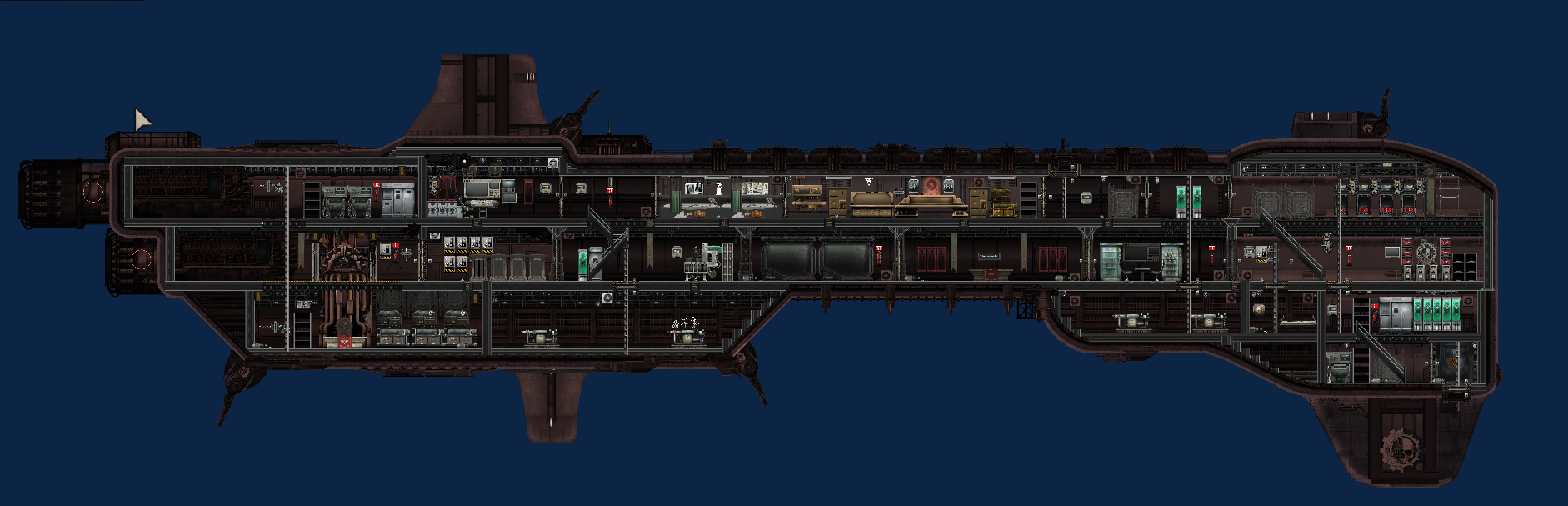 WH40K Mechanicus Cruiser Maestrale – Barotrauma Mod
