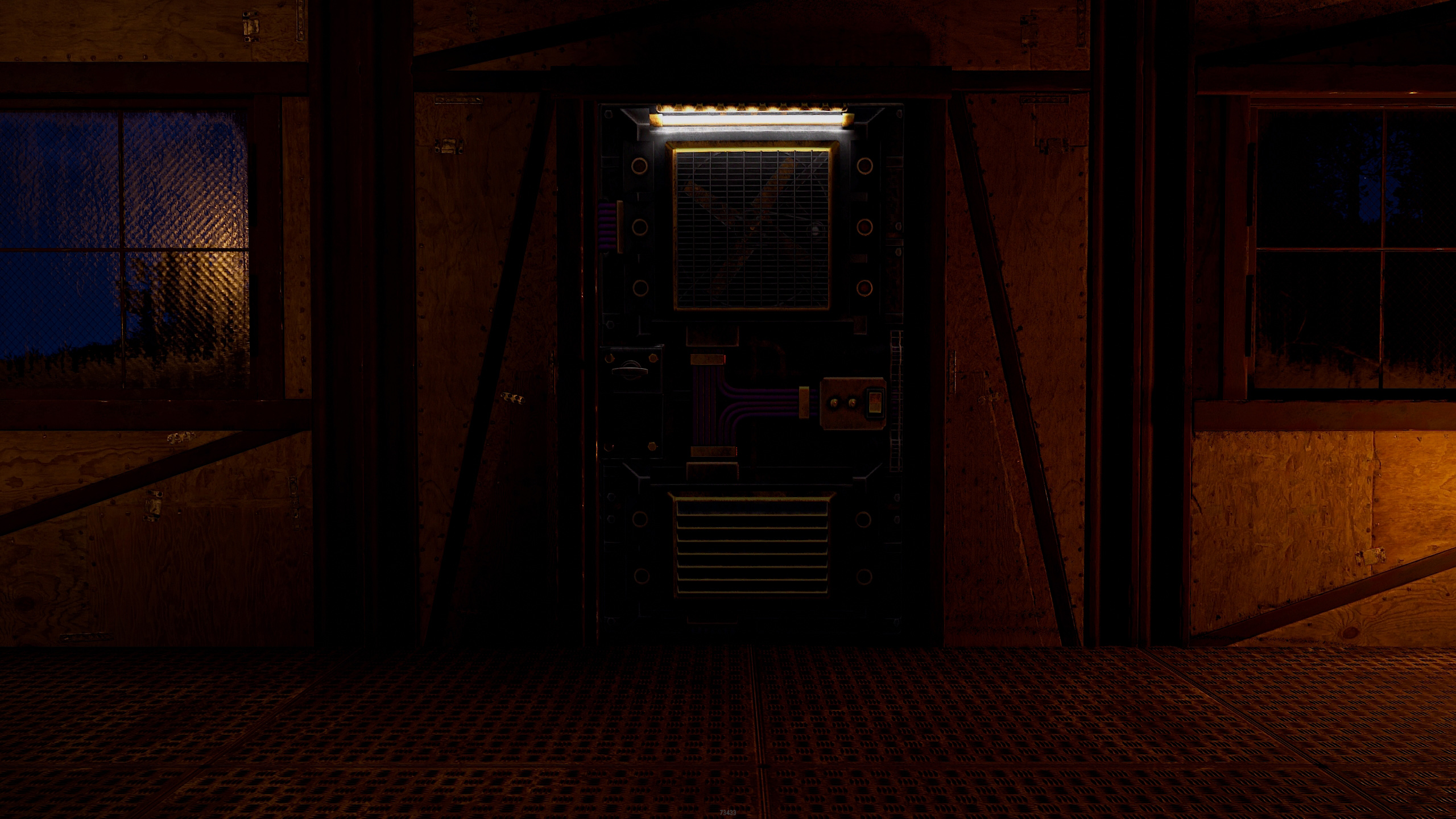 Cooling Station Metal Door