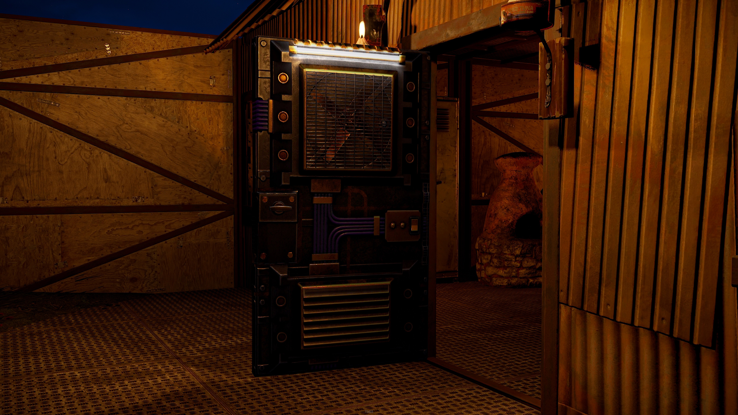 Cooling Station Metal Door