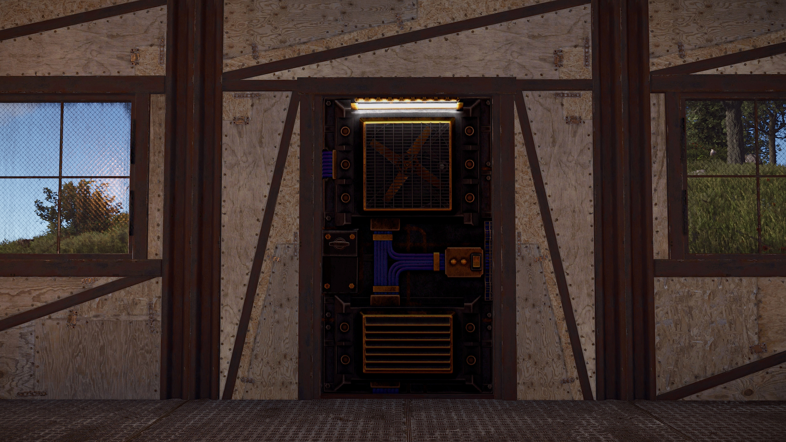 Cooling Station Metal Door