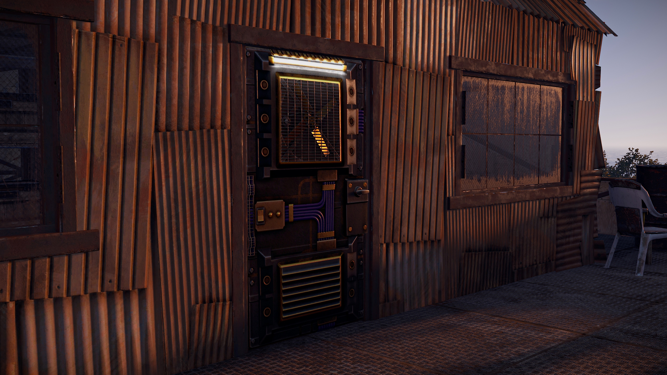 Cooling Station Metal Door