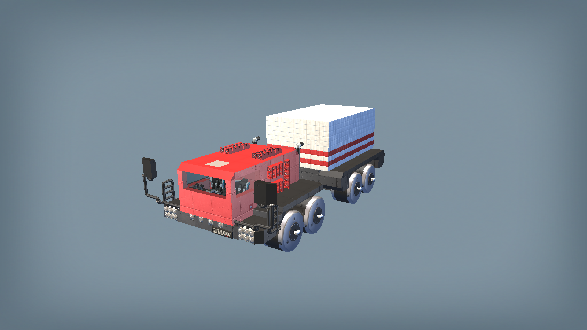 Special articulated truck classic version