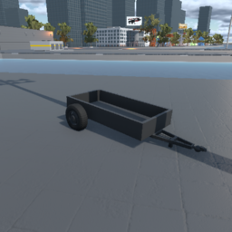 Vanguard Motors: X2 Model 1 Single-Axle Trailer