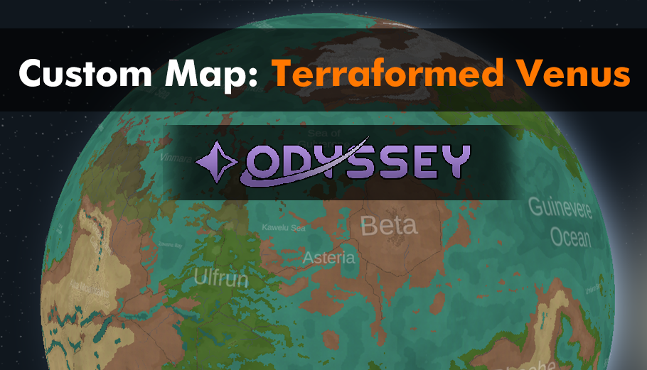 [Worldbuilder] Terraformed Venus [Odyssey]