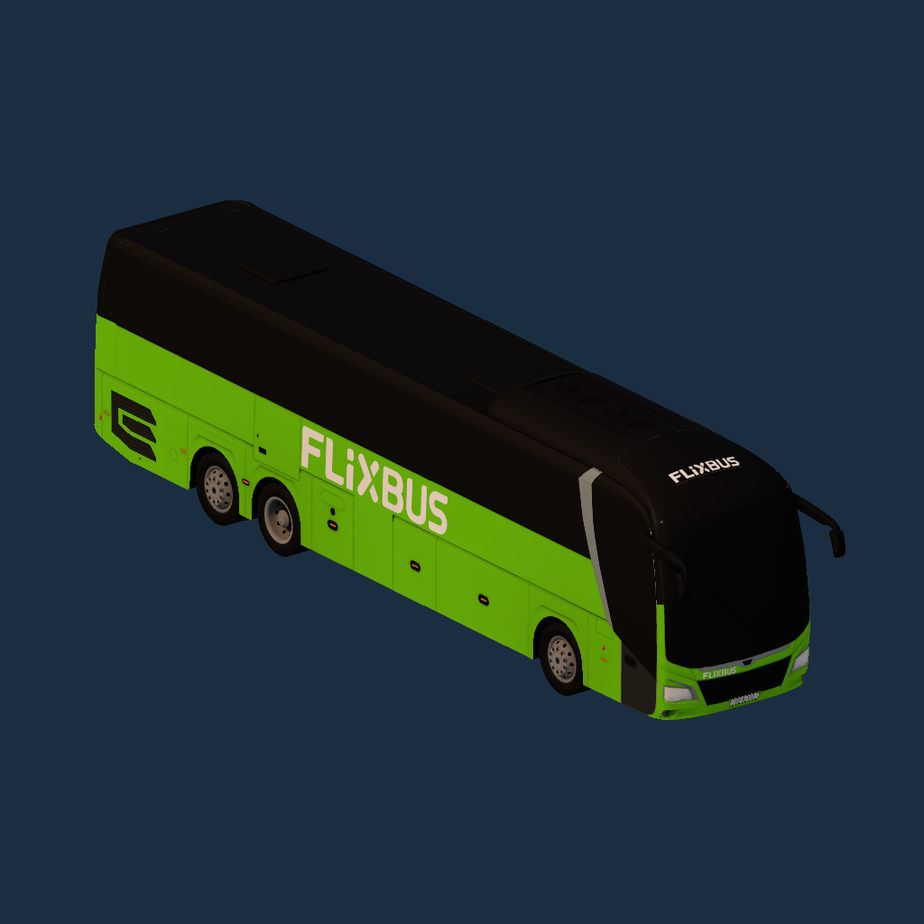 Flixbus Simple Lions Coach