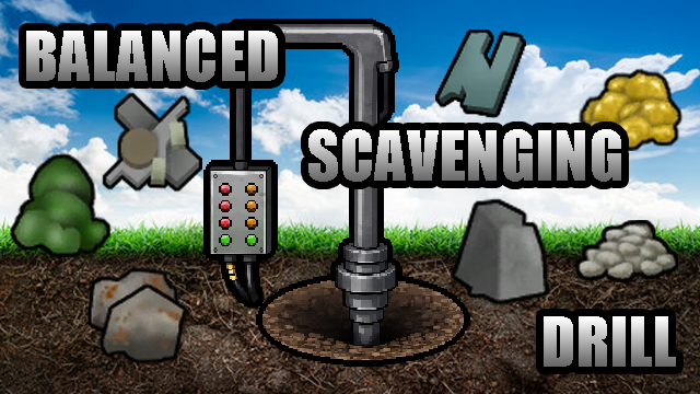 Balanced Scavenging Drill