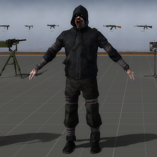 L4D1 Hunter Remastered in L4D2 Maps