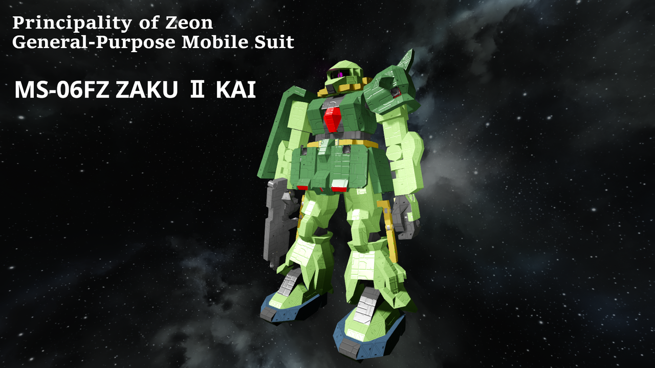 MS-06FZ ZAKU II KAI