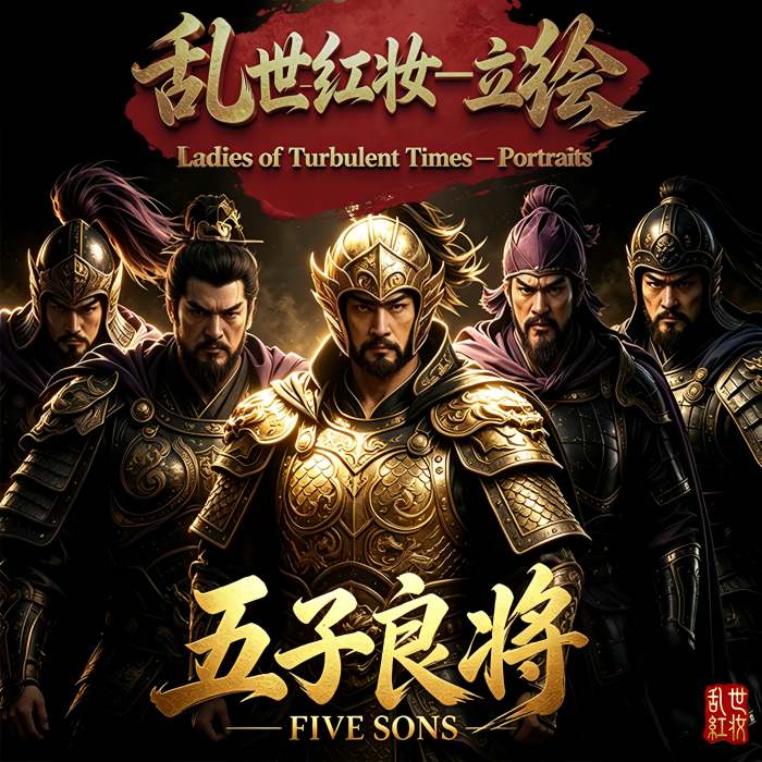 【乱世红妆｜五子良将立绘MOD】Ladies of Turbulent Times |Five Elite Generals of Wei
