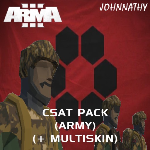 Arma 3 CSAT Skin Pack (Mediterranean, and Pacific Armies, + Multiskin)
