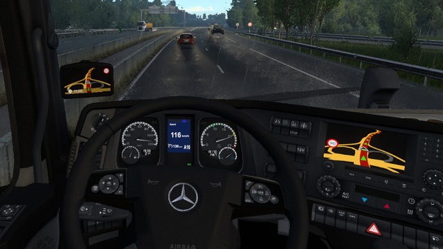 Mercedes-Benz Actros 2014 Interior Tiny Mod