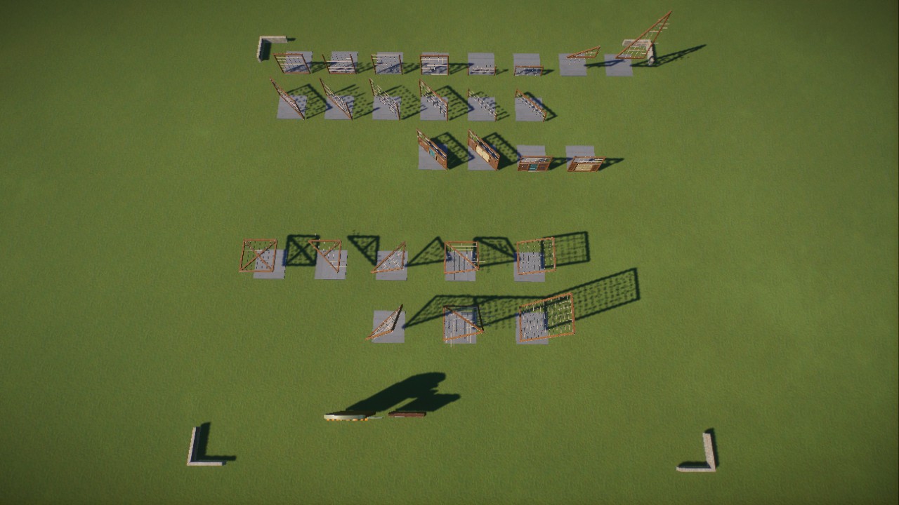 Posable Extras: Simple Modular Aviary Set