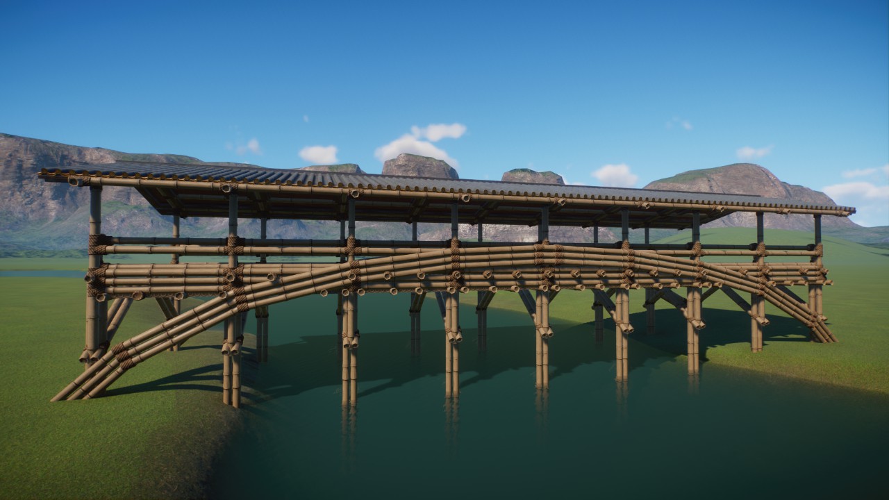 Asia Bamboo Bridge
