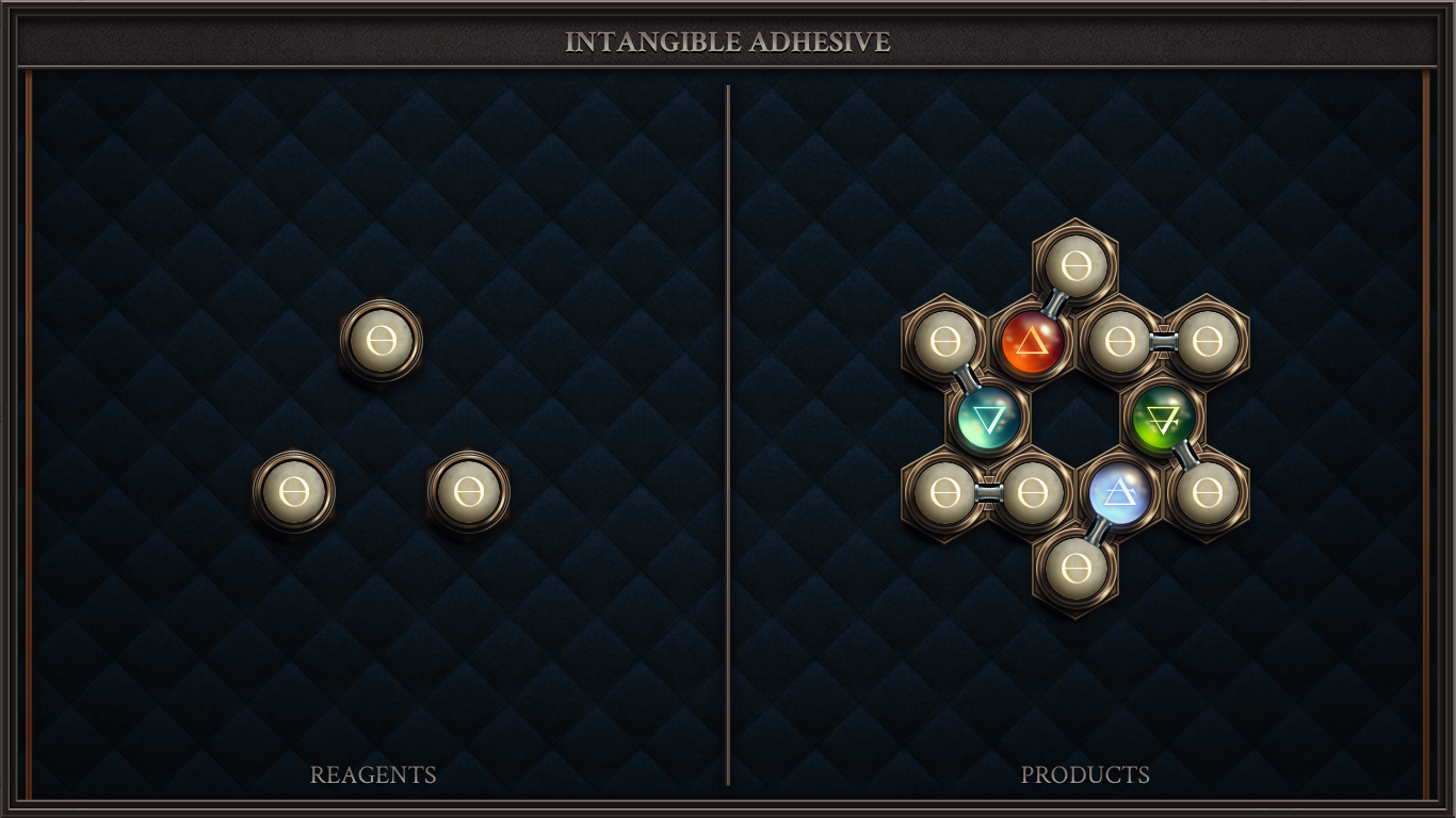 Intangible Adhesive