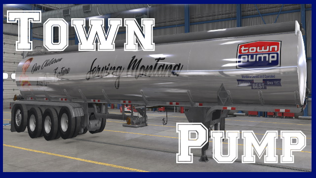 Town Pump Fuel Tanker