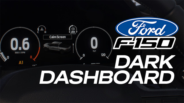 F-150 Dark Dashboard preview
