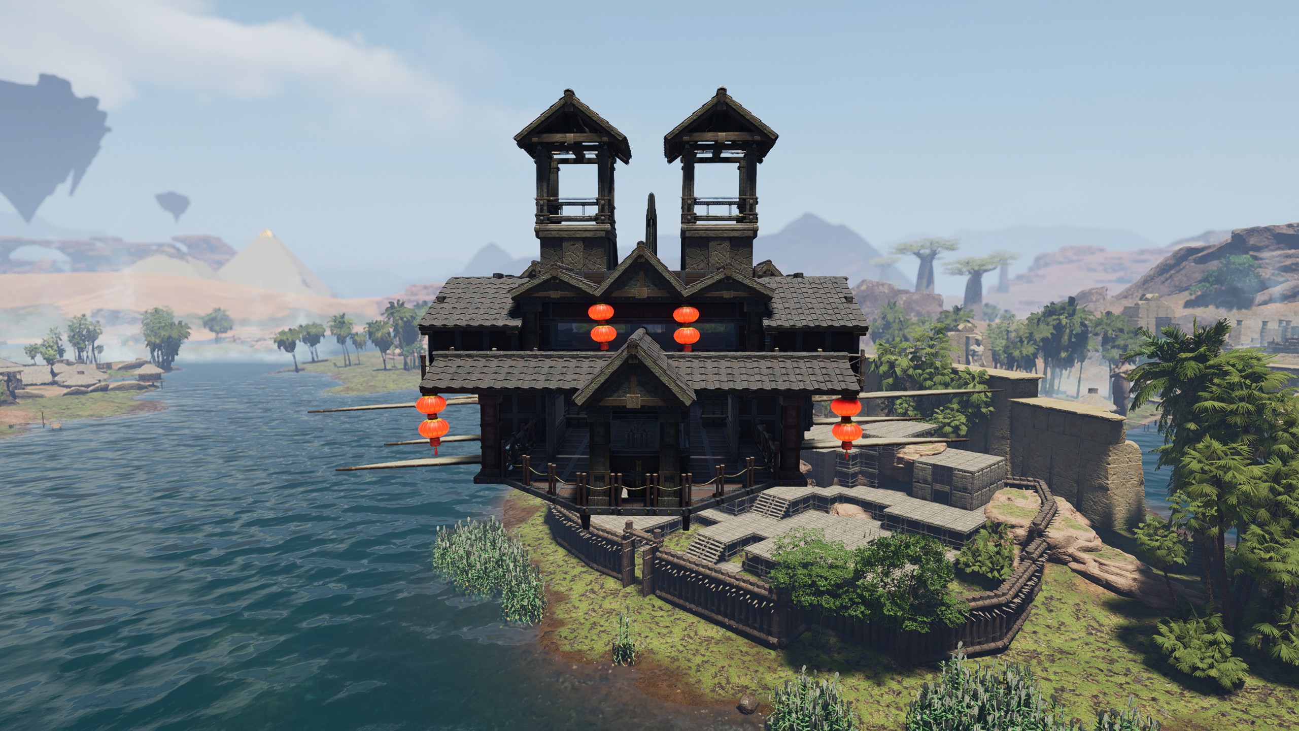 小型船画舫 – Soulmask Mod
