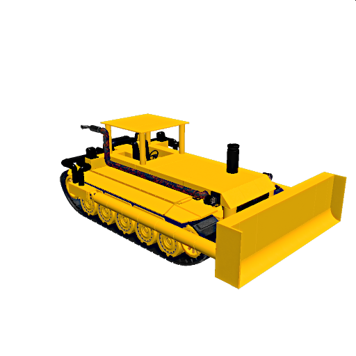 Large 1940's Bulldozer preview