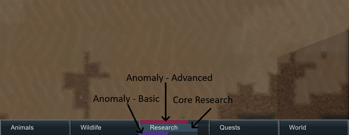 Show Anomaly Research mod preview for RimWorld
