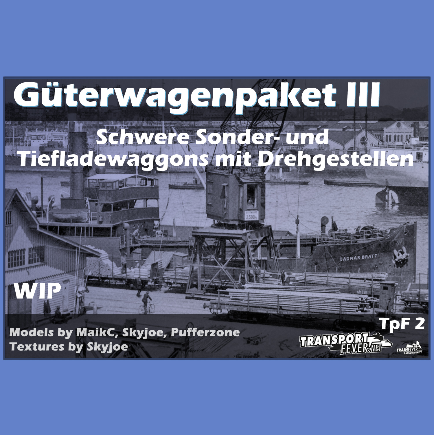Freight cars package 3 - KPEV, DRG, DB, DR (New Version)