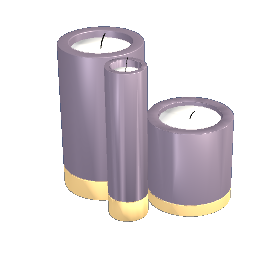 Candle Trio Lavender