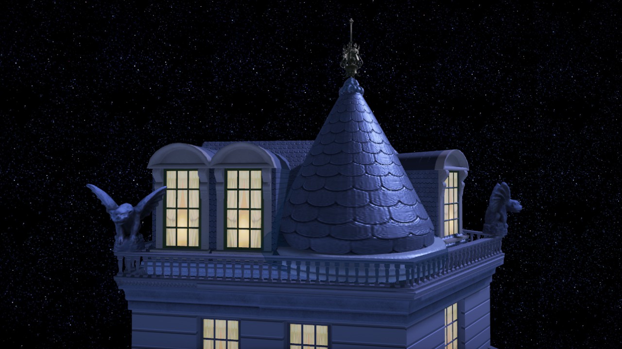 RECOLORABLE ROOF DOME - 6 Meter