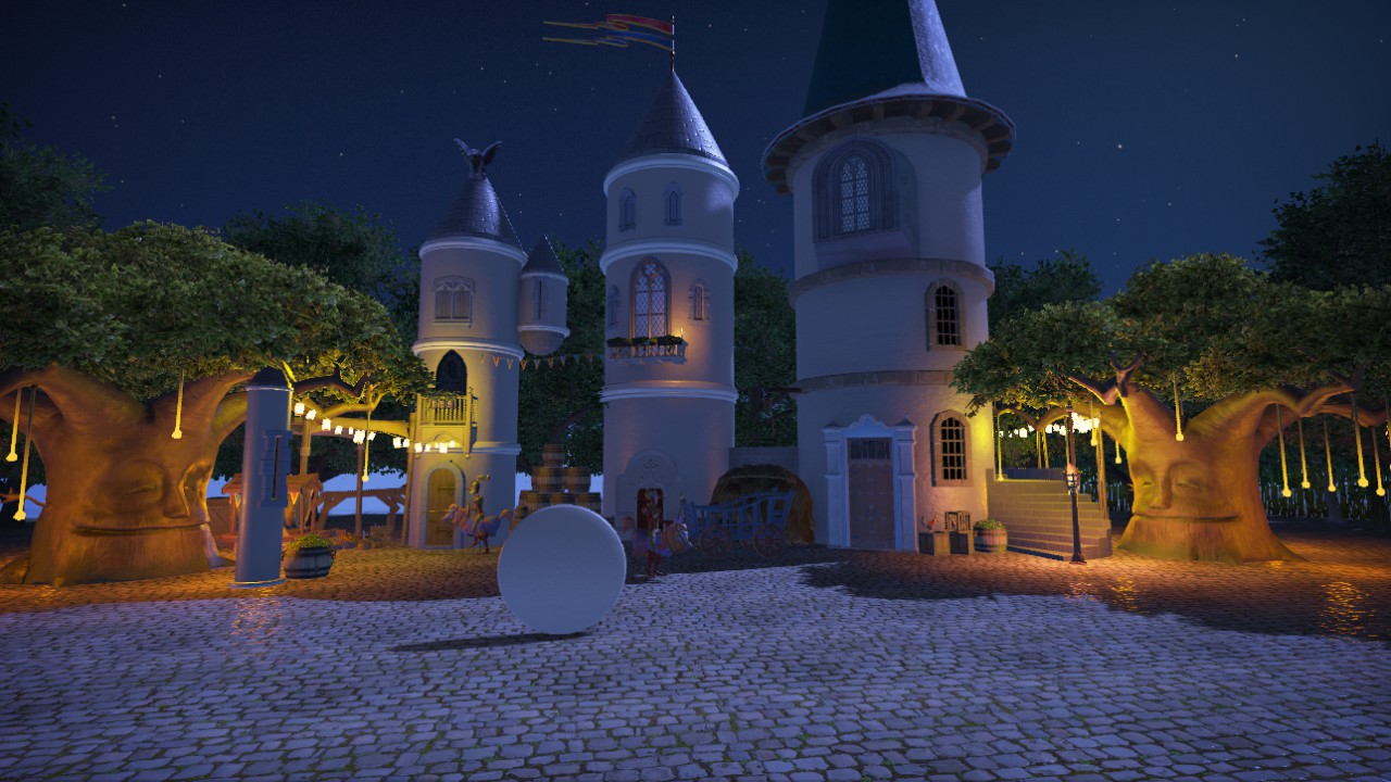 ROND PLAT RECOLORABLE - 2 M