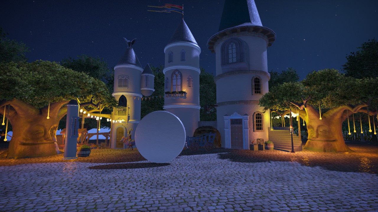 ROND PLAT RECOLORABLE - 4 M