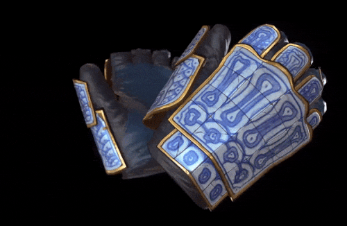 Porcelain Roadsign Gloves