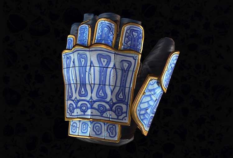 Porcelain Roadsign Gloves