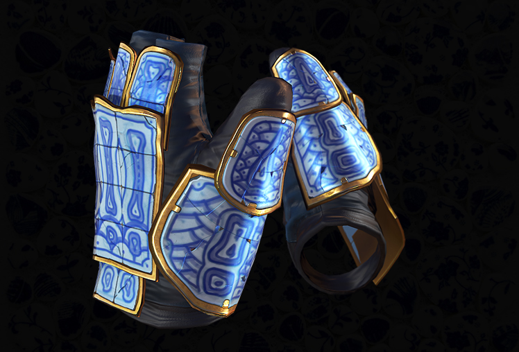 Porcelain Roadsign Gloves