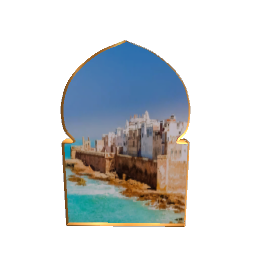 Moroccan style window with view 2
