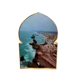 Moroccan style window with view 3 preview