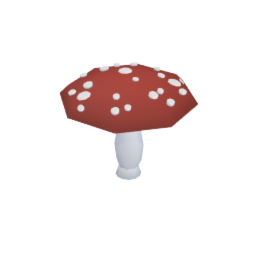 Realistic Mushroom