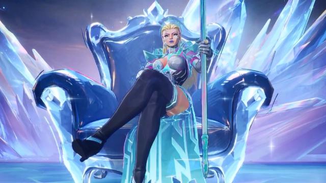 R-18  Emma Frost (Marvel Rivals) animated Glow Adrenaline 6